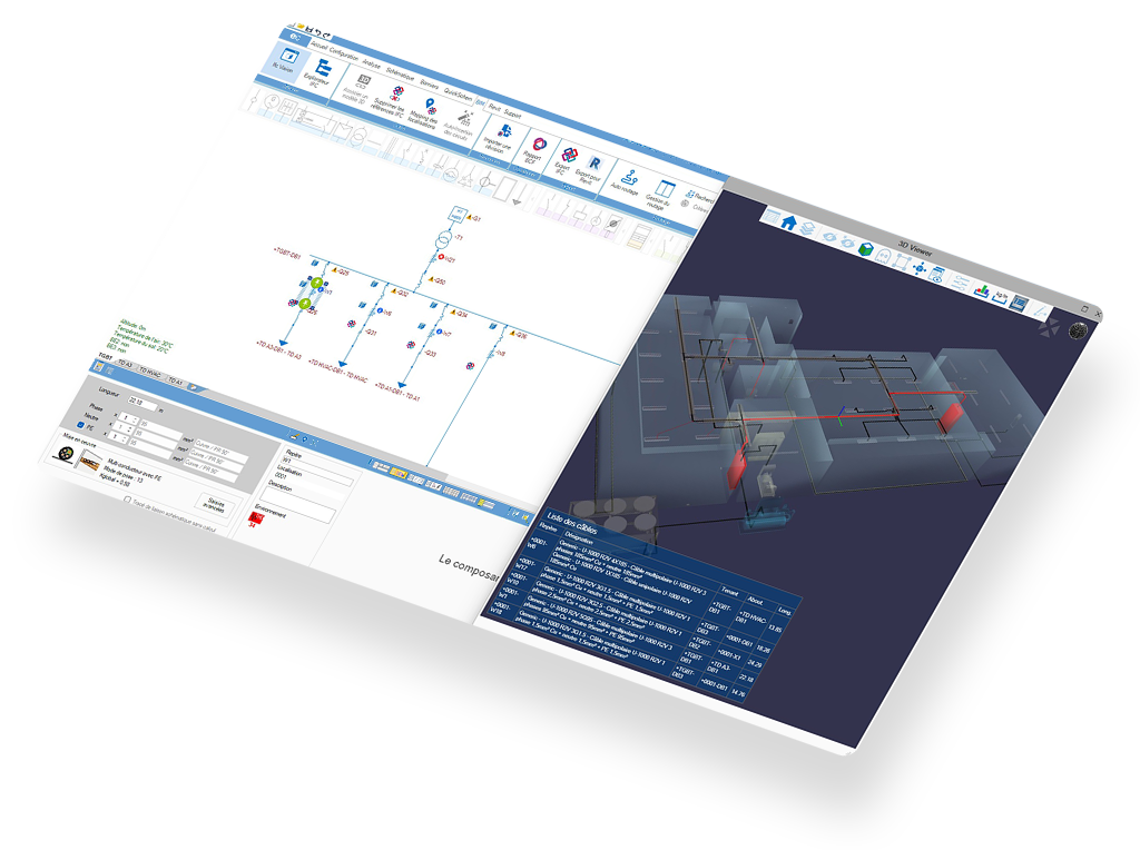 interface elec calc bim